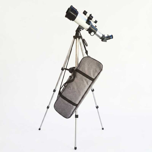 Telescopio Astronómico y terrestre 40070 con inversor | con bolso | Barlow 3X + 2 oculares + filtro lunar