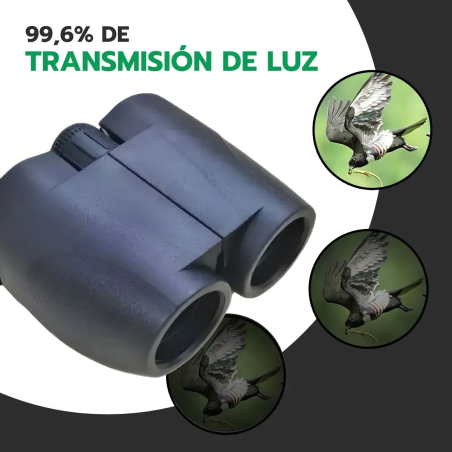 Binocular Táctico 10x25 4K portátil | de alta potencia | Eyebre