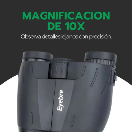 Binocular Táctico 10x25 4K portátil | de alta potencia | Eyebre