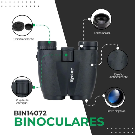 Binocular Táctico 10x25 4K portátil | de alta potencia | Eyebre