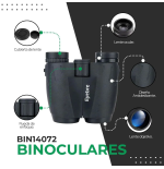 Binocular Táctico 10x25 4K portátil | de alta potencia | Eyebre