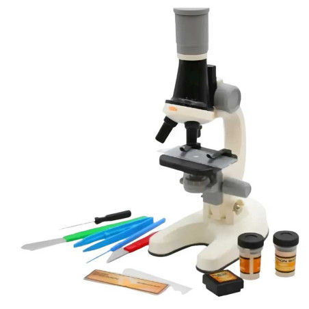 Microscopio para niños mini Kit de laboratorio biológico | 1200x