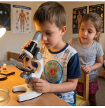Microscopio para niños mini Kit de laboratorio biológico | 1200x