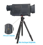 Cámara de visión nocturna Monocular, infrarroja HD de 1080P, Zoom de luz Digital 8X