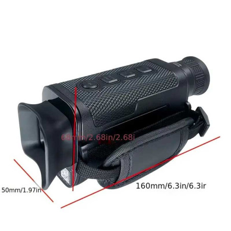Cámara de visión nocturna Monocular, infrarroja HD de 1080P, Zoom de luz Digital 8X