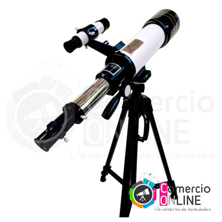 Telescopio Astronómico y terrestre 40070 330X con inversor | Barlow 5X + 3 oculares + filtro lunar