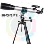 Telescopio astronómico BM-70070 JWIII PRO con Barlow 3x + soporte celular + set oculares
