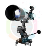 Telescopio astronómico BM-70070 JWIII PRO con Barlow 3x + soporte celular + set oculares