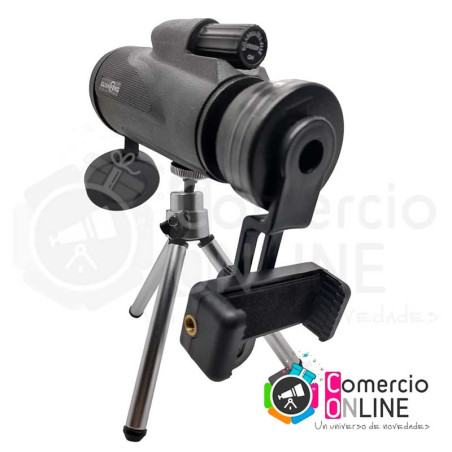Monocular Telescopio para el celular 40x60 4k + trípode