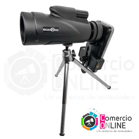 Monocular Telescopio para el celular 40x60 4k + trípode