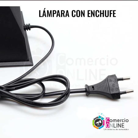 Lámpara de Plasma científica, con luz LED nocturna táctil | Ideal para decoración e iluminación o uso de relajación y calma