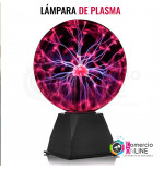 Lámpara de Plasma científica, con luz LED nocturna táctil | Ideal para decoración e iluminación o uso de relajación y calma