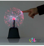 Lámpara de Plasma científica, con luz LED nocturna táctil | Ideal para decoración e iluminación o uso de relajación y calma